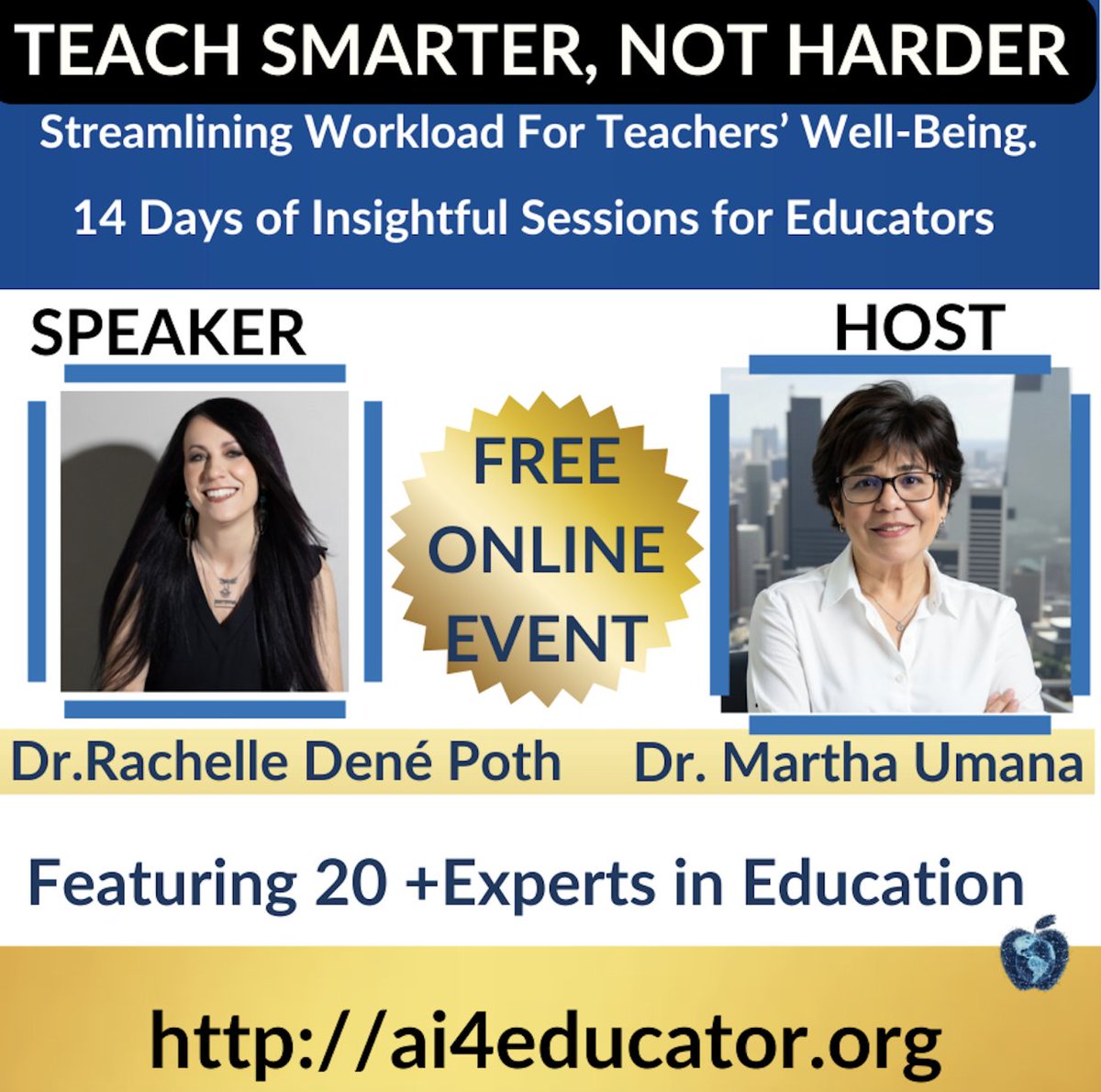 Dr. RACHELLE DENÉ POTH |ThriveinEDU #AI #AIinEDU tweet media