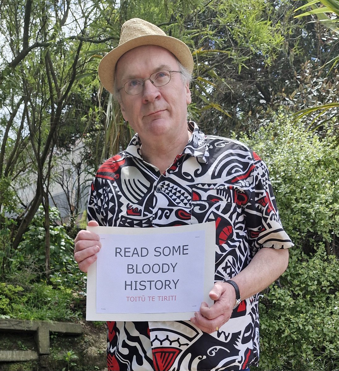 Seemed an appropriate message to take to Parliament.