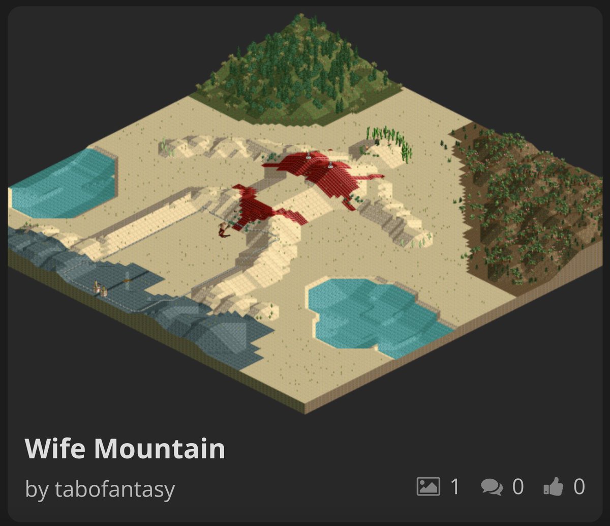 exploring user-made Roller Coaster Tycoon maps