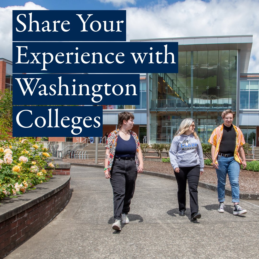 Clark College (@clarkcollege) on Twitter photo 🚨 Don't forget to fill out the Washington Student Experience Survey! In just 10 minutes, you can help public colleges across the state better serve you.
Find the confidential survey in your student email. It was sent on Oct. 28th from noreply@qemailserver.com. 🚨 Don't forget to fill out the Washington Student Experience Survey! In just 10 minutes, you can help public colleges across the state better serve you.
Find the confidential survey in your student email. It was sent on Oct. 28th from noreply@qemailserver.com.