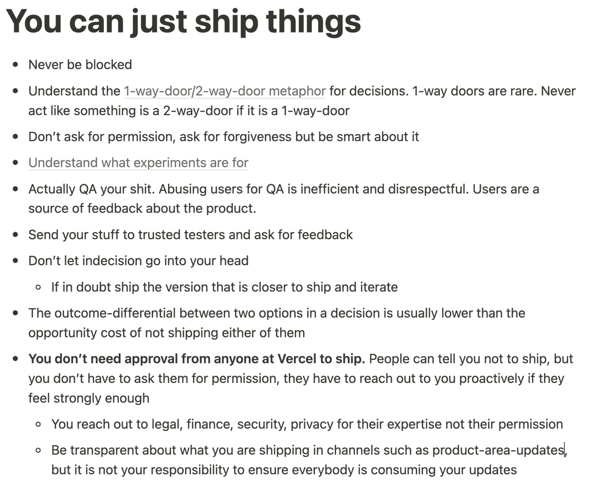 You can just ship things