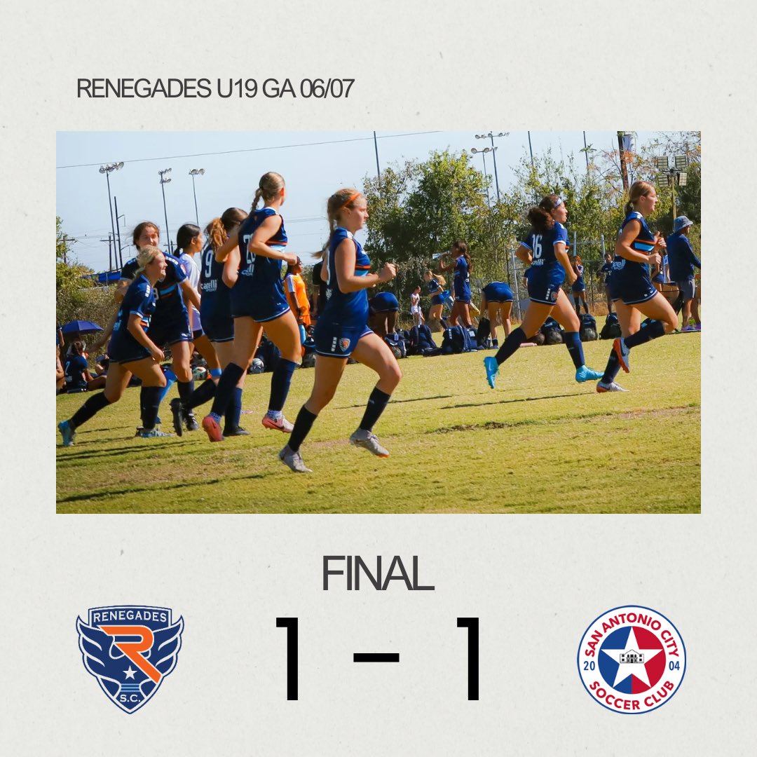 Taking home a win and a draw this past weekend on the road. ✅✅

W: 3-1 v CAP City

• Maci Hatzenbuehler # 25 | Assist: Tristen Fought #9

• Maci Hatzenbuehler # 25 | Assist:
Sydney Stringer # 18

• Hannah Warren # 10

Draw: 1-1 v. SA City

Maci Hatzenbuehler # 25 | Assist: