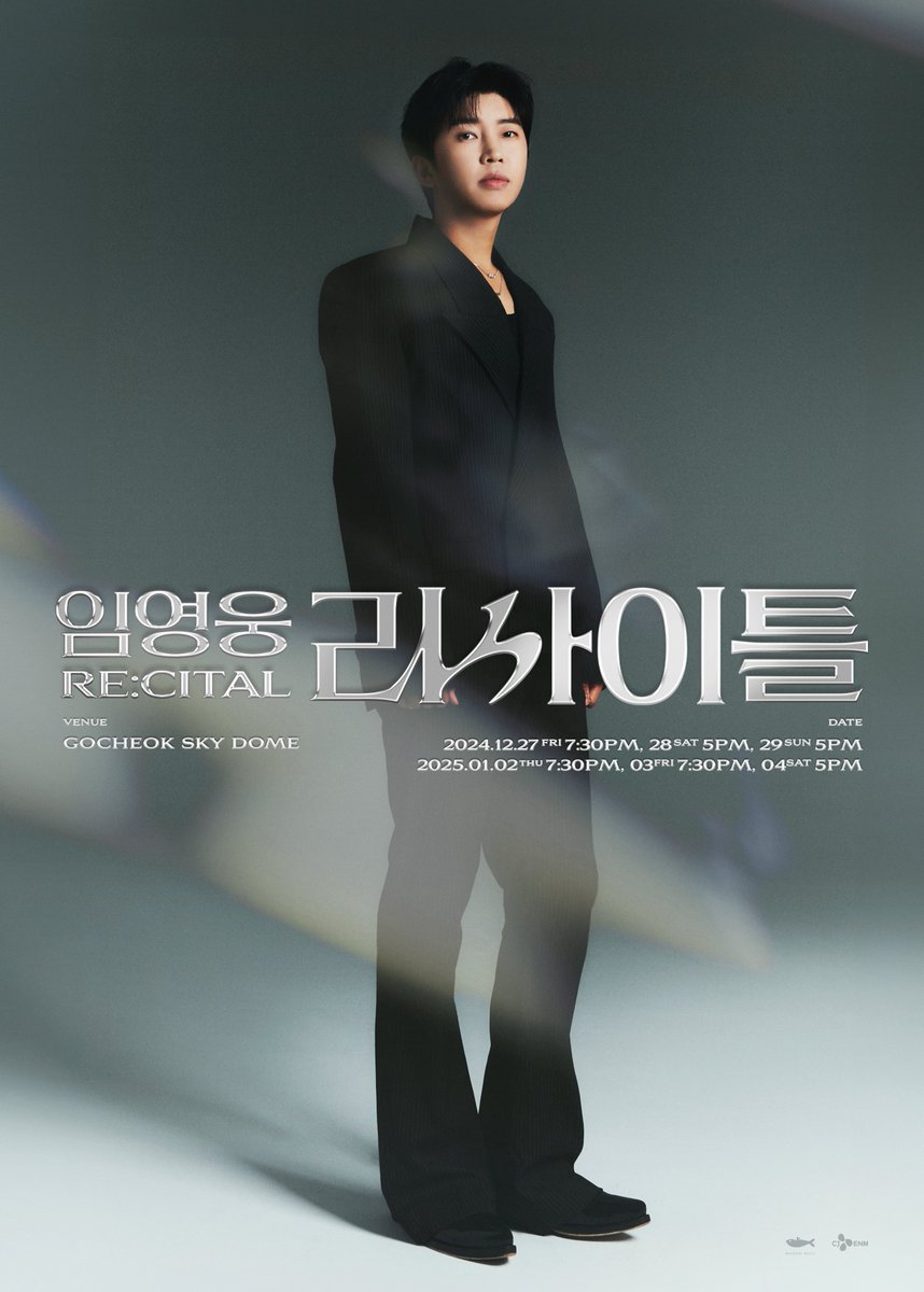 🔖TICKET OPEN |

임영웅 리사이틀 [RE:CITAL]
과거의 명곡들이 현재의 감동으로 재탄생할 특별한 무대!

공연 일시: 2024.12.27 - 2025.1.4
공연 장소: 고척스카이돔
11월 20일(수) 오후 8시

🖇️티켓예매 : inpk.kr/sHZr

#임영웅 #임영웅리사이틀 #RECITAL
