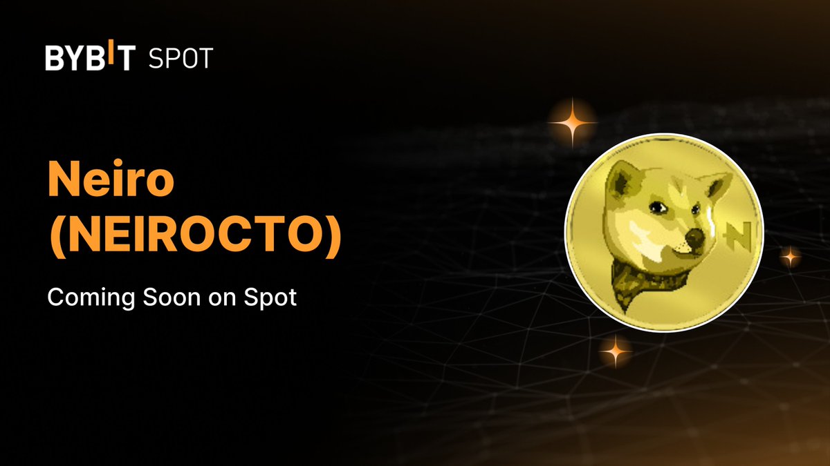 Bybit_Official's tweet photo. 📣 ByVotes results are in! @neiro is coming soon to the #BybitSpot trading platform!
🔥 113,982,762 NEIROCTO Prize Pool is on Its Way!

Listing: Nov 20, 8AM UTC. 
Deposit Open: Nov 19, 10AM UTC. 

🌐 Learn More: https://t.co/dvt9vQvwO2

#TheCryptoArk #BybitListing https://t.co/9Qi8fjW8Sd