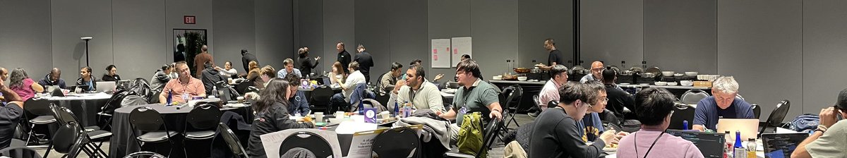 🧠 So many great ideas flowing at the <a href="/salesforce/">Salesforce</a> #hackathon
AI isn’t just summaries and surfacing data to you. 
AI is action and agents and doing more with less at a time when we need it. 
🚀You’re limited only by your imagination. So dream big and dream with AI