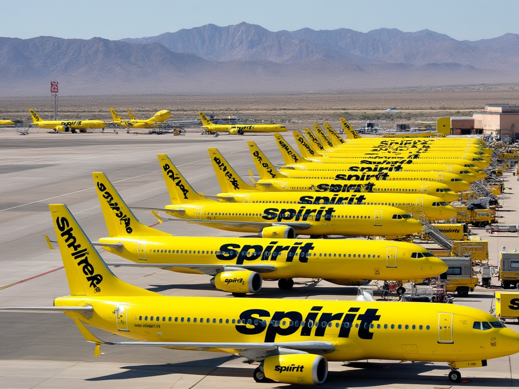 __CEAV__'s tweet image. El dia de Hoy. La aerolinea Spirit  se declara en  Capitulo 11 (bancarota). Convirtiendose en la primera aerolinea  comercial en hacerlo en la última decada.... Preocupante ! Si el norte estornuda se nos puede convertir en una pulmonía!...  #udqueopina