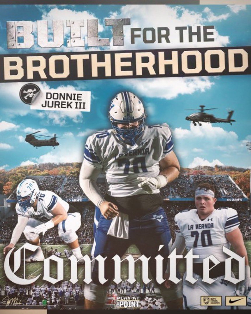 DonaldJurek_70 (@donaldjurek_70) on Twitter photo #AGTG Excited to announce my commitment to <a href="/ArmyWP_Football/">Army Football</a>! Blessed to be joining the BROTHERHOOD!!! #BEATnavy <a href="/CoachJeffMonken/">Jeff Monken</a> <a href="/MikeViti/">Mike Viti</a> <a href="/DrinkallCoach/">Matthew Drinkall 🇺🇸</a>
<a href="/ZGold_WP/">Zach Gold</a> <a href="/dctf/">Dave Campbell's — TexasFootball.com</a> <a href="/_RL_Martin/">R.L. Martin</a> <a href="/lvfbrecruits/">LVFBRECRUITS</a> #AGTG Excited to announce my commitment to <a href="/ArmyWP_Football/">Army Football</a>! Blessed to be joining the BROTHERHOOD!!! #BEATnavy <a href="/CoachJeffMonken/">Jeff Monken</a> <a href="/MikeViti/">Mike Viti</a> <a href="/DrinkallCoach/">Matthew Drinkall 🇺🇸</a>
<a href="/ZGold_WP/">Zach Gold</a> <a href="/dctf/">Dave Campbell's — TexasFootball.com</a> <a href="/_RL_Martin/">R.L. Martin</a> <a href="/lvfbrecruits/">LVFBRECRUITS</a>