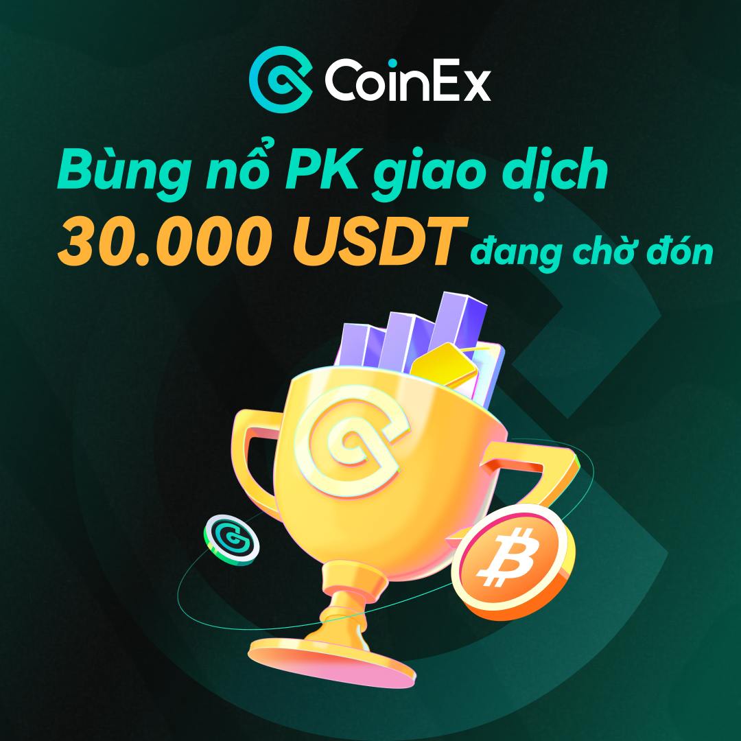 CoinExVietnam's tweet photo. 📣 Chọn đội tham gia PK Trading chia sẻ 3,000 CET
🕑Thời gian: 19/11 đến 10/12

🎁 Giải thưởng chương trình: Tổng 3,000 token $CET

10 Giải tương tác mỗi giải 180 $CET dành cho top tương tác. 10 giải may mắn khác, mỗi người 120 $CET dành cho user may mắn 💰💰💰

✅️Quy định chương trình:

Bước 1️⃣

👉 User cũ cần điền form chọn đội: https://t.co/vDK4kI1DcE

👉User mới đăng ký dưới link ref của 1 trong các đội sau:

1. Easy Invest.                      2. Đầu Tư Crypto

3. Game3 Station.              4. Crypto Group

5. UFIN Group                      6. BC Community
7. Daily84.                              8. Crypto House

9. High Definitionz.            10. Hodl Century

11. Grab Is King.                   12. Trading Insight

Bước 2️⃣

Giao dịch 1 lệnh Futures bất kỳ sau đó bình luận vào bài viết này kèm htag #CoinExVNPKTrading #PKFuturesCoinEx #CoinExVietNam

Bước 3️⃣

Tương tác (like, share, cmt) với các bài viết trên CoinEx Việt Nam trong suốt quá trình diễn ra thi đấu. Tương tác các nhiều, giải thưởng càng cao

Bước 4️⃣ Follow chúng tôi, like share bài viết và Điền Form: https://t.co/3HemUhnupf

🚫 Lưu ý:

- Không dùng hình ảnh của tài khoản khác để tham gia sự kiện, nếu bị phát hiện sẽ loại ngay lập tức. Nếu không đủ 80 người tham gia sự kiện thì giải thưởng sẽ là 100CET/người dành cho top 10 tương tác và tham gia hợp lệ

- Làm đầy đủ các bước nêu trên để đủ điều kiện tính giải

- CoinEx bảo lưu quyền giải thích cuối cùng
Chi tiết sự kiện PK trading: https://t.co/QW1HdGOjs5