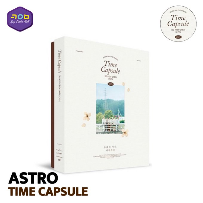 KPOP_OUTLETmall's tweet photo. 《 #Qoo10メガ割 対象❣ 即日発送 ❣ 》

#ASTRO #アストロ 公式商品
< 韓国版 2021 PHOTO BOOK #TIME_CAPSULE >

#Qoo10➡https://t.co/ckqEM2kEqt

#아스트로드 #AROHA #MJ #チャウヌ #ムンビン #サナ #ラキ #ジンジン #写真集 #メガ割 https://t.co/htfsiF5FJs