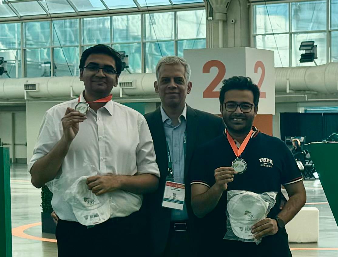 Sagnik Biswas (@justsagnik) on Twitter photo A very eventful #AASLDTLM25 for <a href="/aiims_newdelhi/">AIIMS, New Delhi ๐ฎ๐ณ</a>
๐Poster of distinction
๐Oral Presentation
And MOST importantly......
๐ฅ๐ฅRunners up at pickleball!! ๐ซก๐ซก
<a href="/drshalimar/">Shalimar</a> <a href="/ShubhamMehtaGI/">Shubham Mehta</a>
<a href="/Ankit/">Ankit</a> A very eventful #AASLDTLM25 for <a href="/aiims_newdelhi/">AIIMS, New Delhi ๐ฎ๐ณ</a>
๐Poster of distinction
๐Oral Presentation
And MOST importantly......
๐ฅ๐ฅRunners up at pickleball!! ๐ซก๐ซก
<a href="/drshalimar/">Shalimar</a> <a href="/ShubhamMehtaGI/">Shubham Mehta</a>
<a href="/Ankit/">Ankit</a>