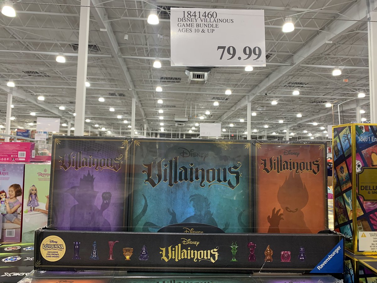 It’s only a single card, but I believe this is the first time #Lorcana has appeared at Costco Canada