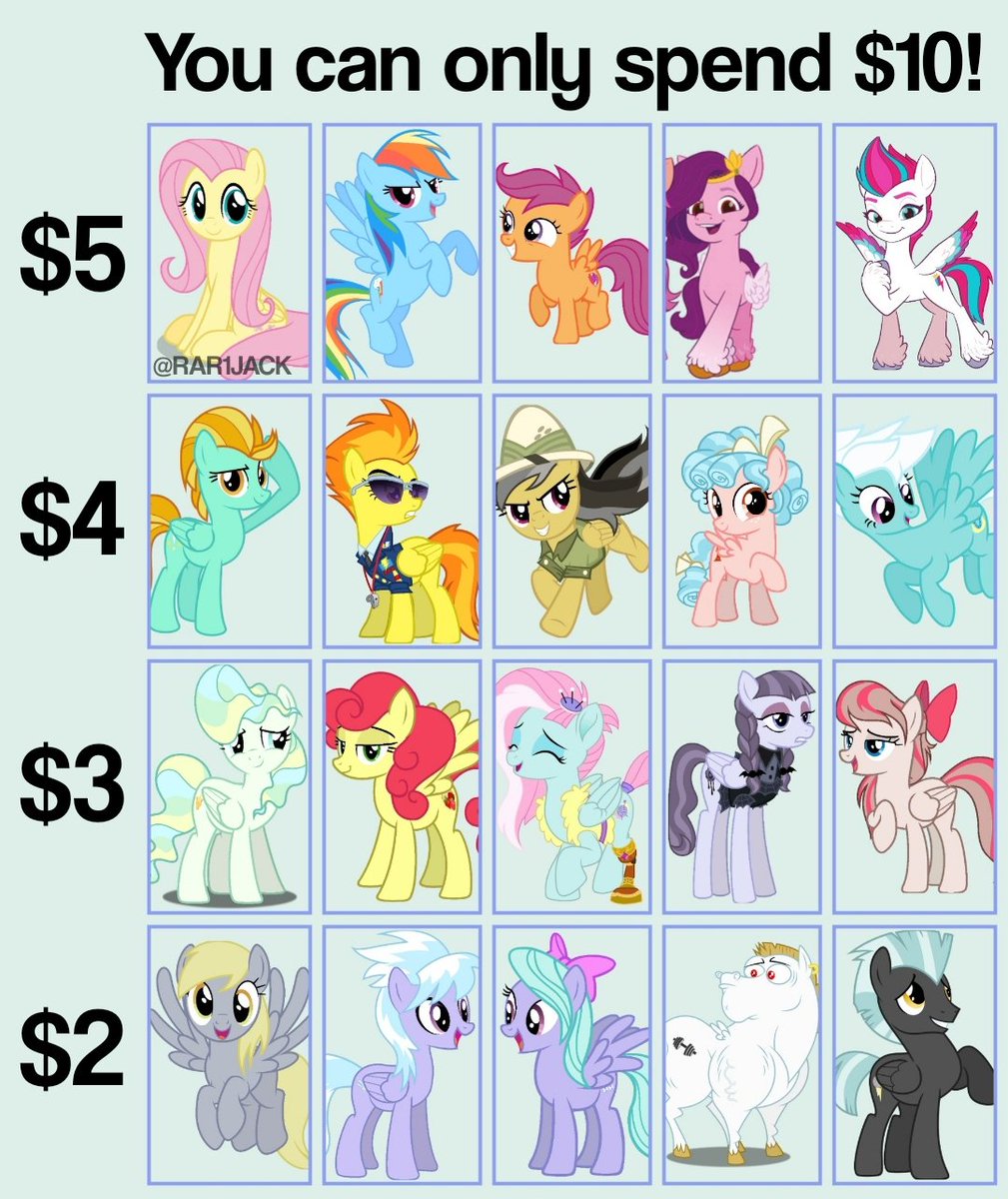 RAR1JACK's tweet photo. welcome to the mlp shop: pegasus edition! which pegasi will you choose? 🪽 https://t.co/qkwMJDuGRv