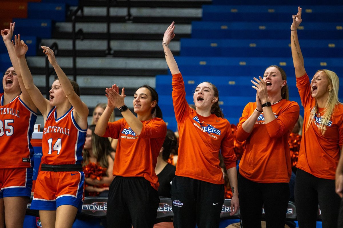 UW-Platteville right now:

FB: WIAC Champs/NCAA Tourney
VB: NCAA Tourney bound
WSoccer: competed in WIAC ‘Ship, most wins in school history 
MSoccer: NCAA Sweet 16 bound
XC: has a National qualifier
MBB: preseason #2 team in nation

The ‘Ville is the place to be  
#SwingTheAxe