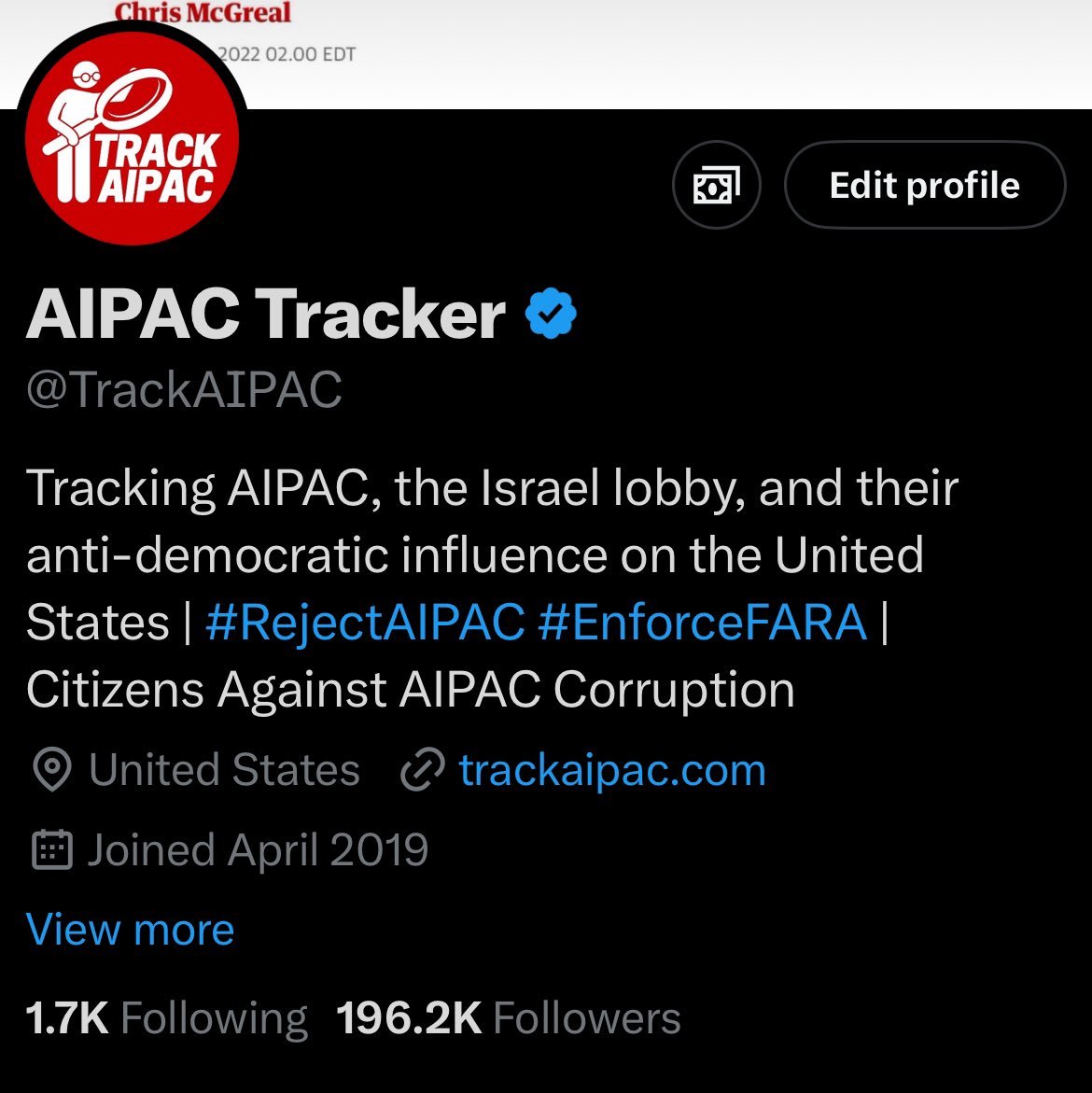 AIPAC Tracker (@trackaipac) on Twitter photo Closing in on 200k. 🫵 can help get us there. Closing in on 200k. 🫵 can help get us there.