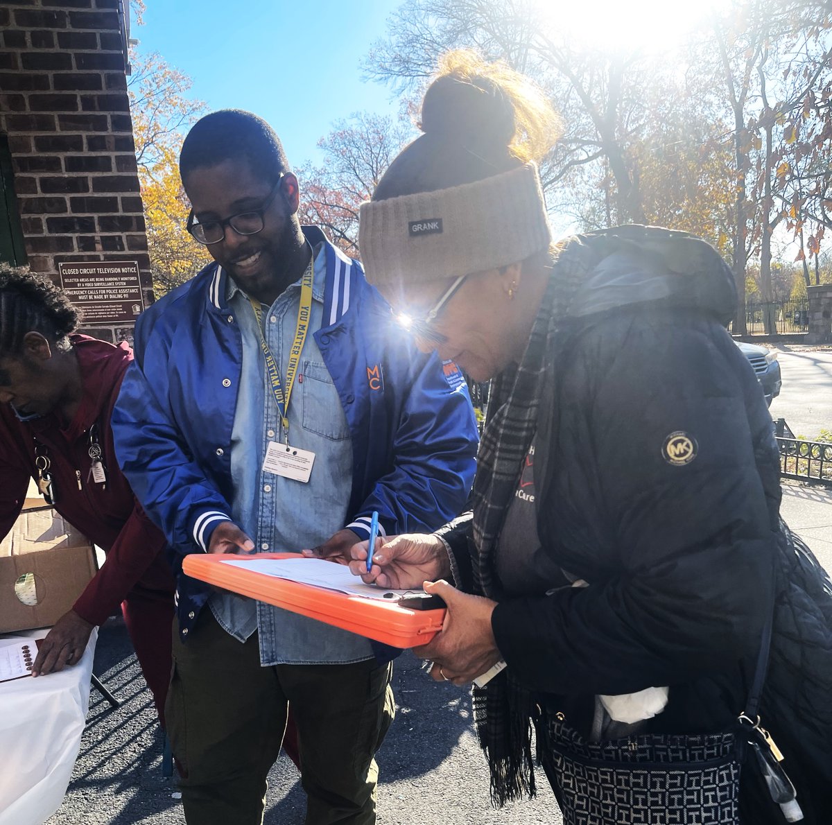 It was a fantastic day for our community as MMCC's Parkside Cornerstone, in collaboration with Lily Lozano, the Resident Association President, distributed over 200 Turkeys!  #DYCD