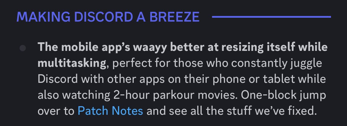 Didn’t know Discord was a certified beef-jumper…