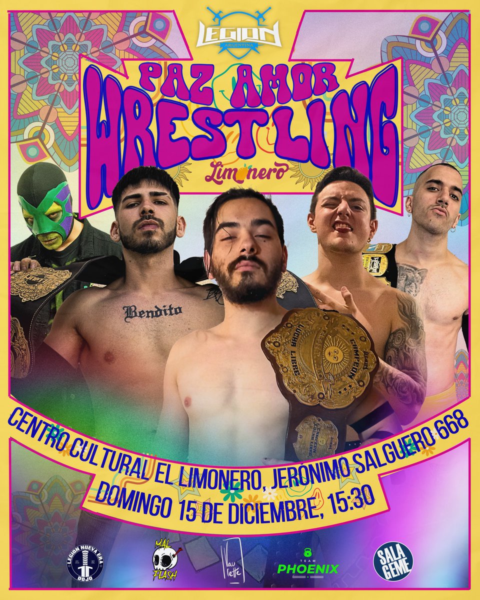 🤼‍♂️ ¡ÚLTIMO SHOW DEL AÑO DE #LUCHALIBRE! 🤼‍♂️

🍋 El Centro Cultural El Limonero se llena de #Wrestling.

🏵 El cierre perfecto para un año lleno de historias y nuevos personajes. La lucha termina el 2024 en un nuevo y accesible lugar a metros de #AbastoShopping. Hay que explotarlo.