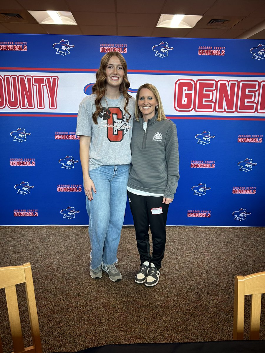 ✅ Officially Official‼️ Today was signing day for <a href="/abbygilbert34/">Abby Gilbert</a> from Jackson County High School. At 6’3”, Abby’s overall skill set is impressive! She can play any position on the floor. We can’t wait to watch her do great things as a Lady Tiger! ❤️🏀🐾