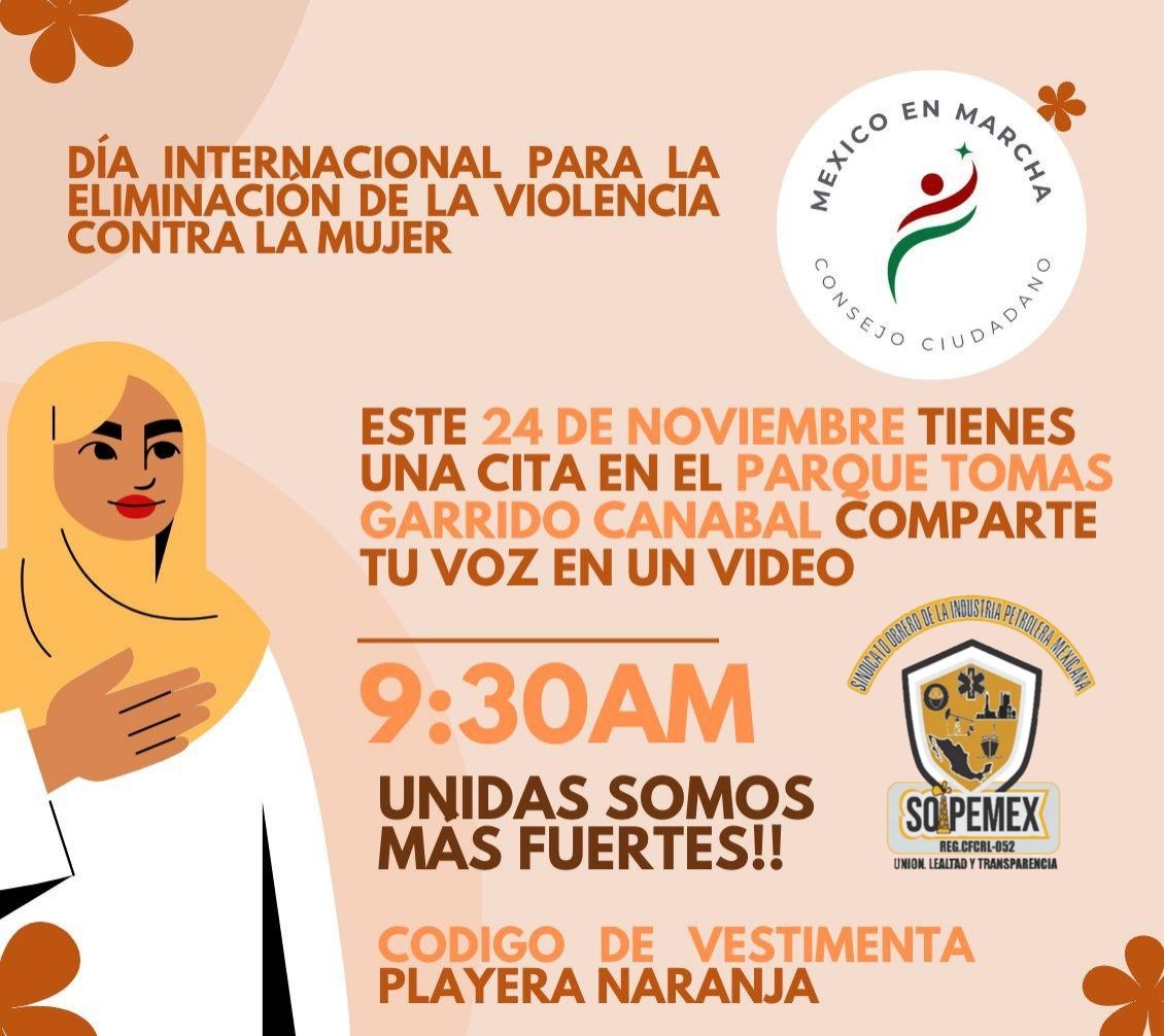 soipemex's tweet photo. Claro que si, ahi estaremos apoyando las causas que  erradiquen un comportamiento inadecuado o maliciosos a nuestra persona. https://t.co/fqz2ffD2jE