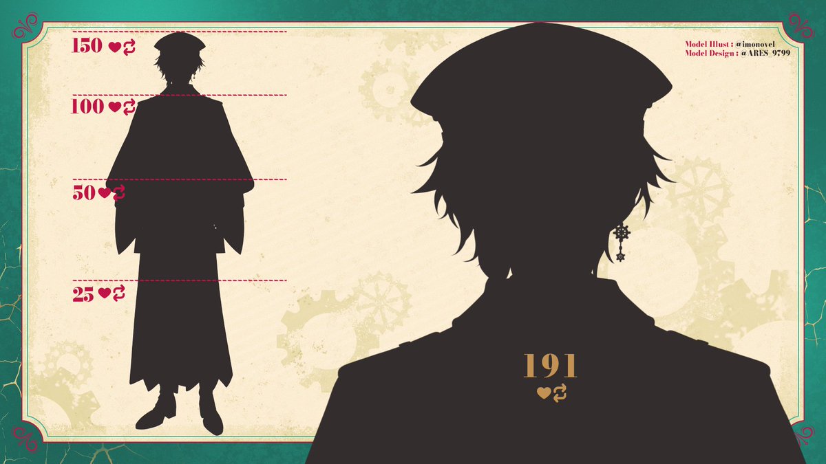 【⚙️MODEL REVEAL⚙️】

My name is █████ and I will be seeing you very soon!
But for those with insatiable curiosity.. shall we play a little game? 🤔

♡ + ↺  to see me early! ✨