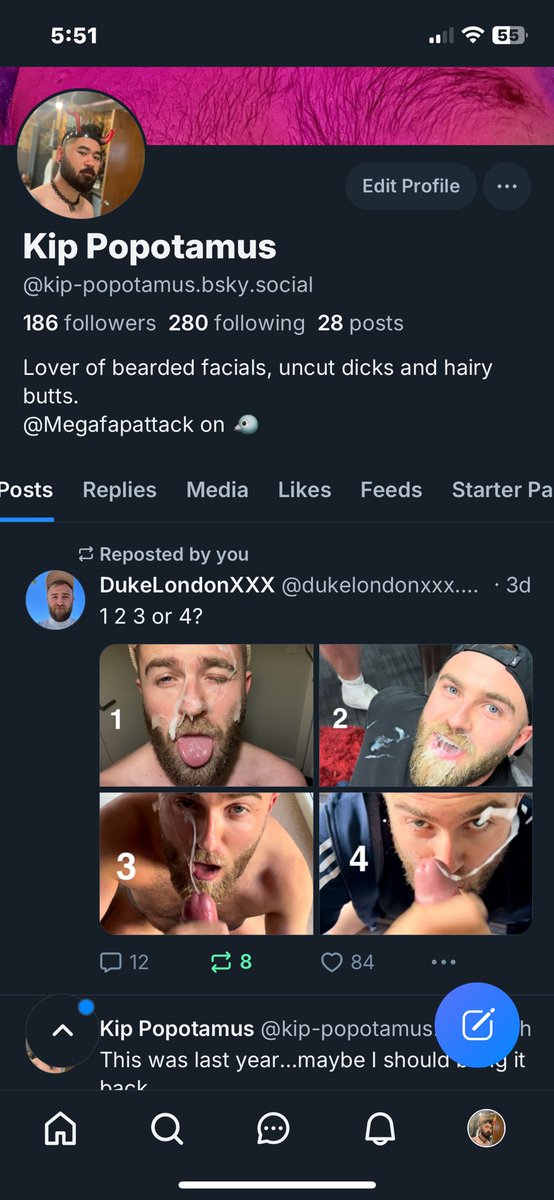 Nut on my beard bro tweet media