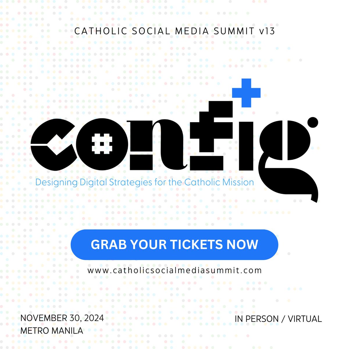 joedmayo's tweet photo. Inviting Catholics to a transformative event to connect, learn, and grow in faith through social media. Gain valuable tools and insights for digital evangelization, whether you're just starting out or already experienced in digital ministry! Register via
https://t.co/bbU6GCHC66 https://t.co/zIh6nTPfYt