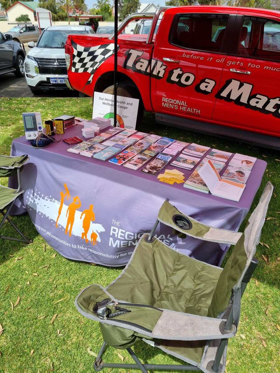 Kalgoorlie Men's Shed today for International Men's Day. #talktoamate
