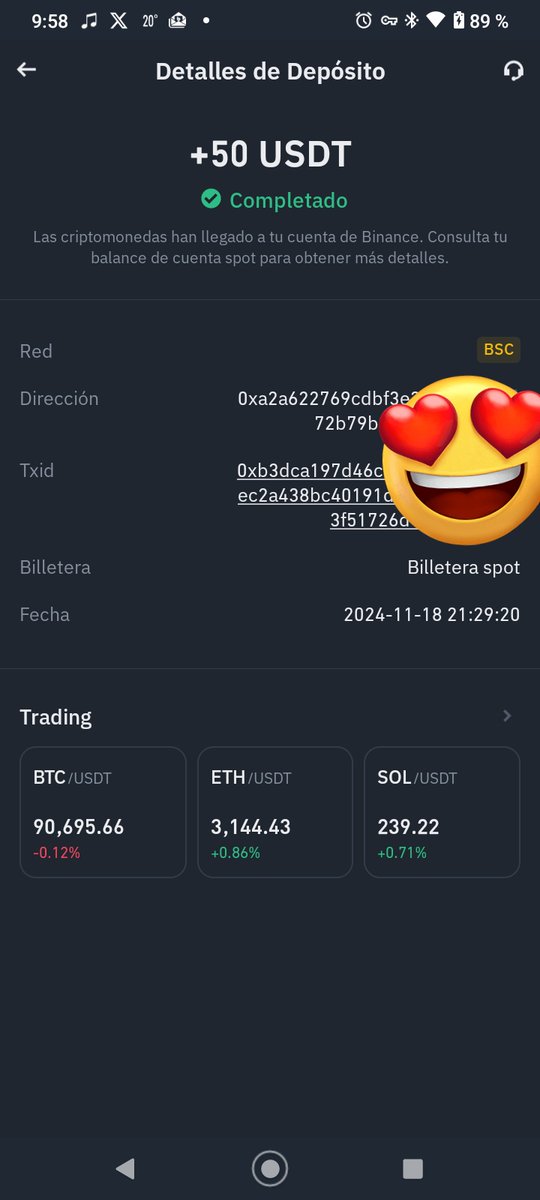 Kung_Lao_W1nner's tweet photo. Prize received thank you very much ππ» god bless you greetings to all
#wonfany @Stefanny_Crypto @WinStefanny https://t.co/gYB5ZlcALi