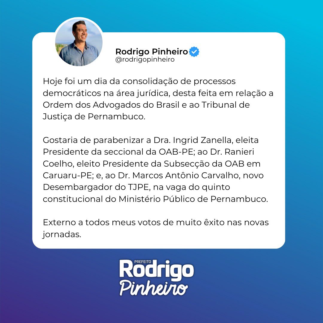 Rodrigo Pinheiro tweet media