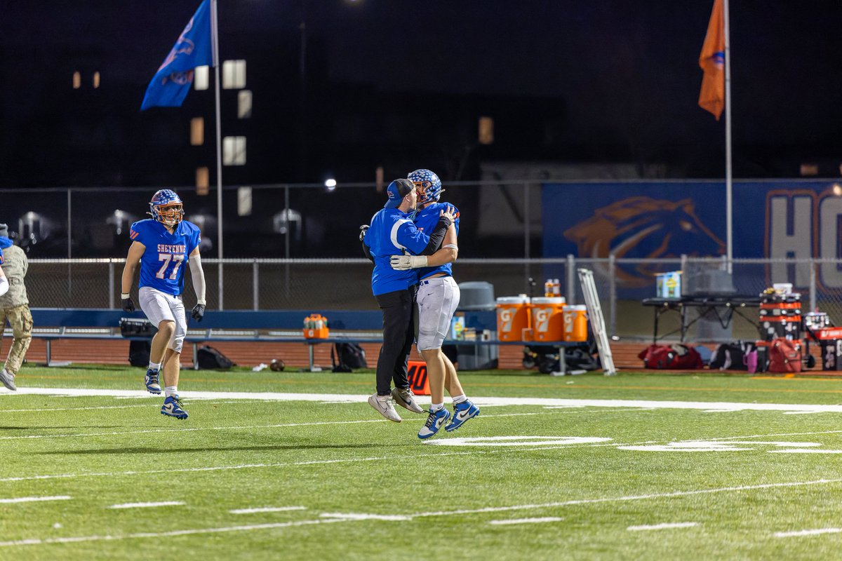 Had the opportunity to coach the best and most dominant DL in the state this season. Wouldn't have wanted to do it with anyone else! #SwarmAndPunish