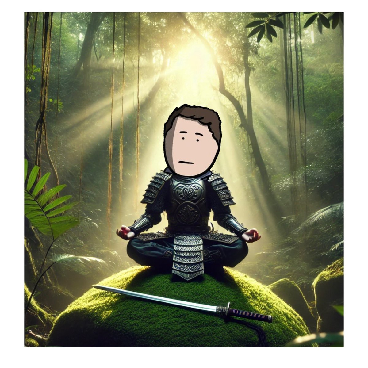 WeAreNormieNow's tweet image. When warrior normie awakens from meditation, he will take us to Valhalla.