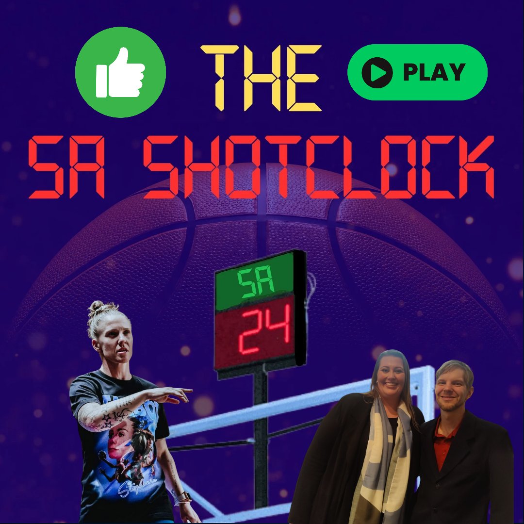 EXCLUSIVE INTERVIEW 🗞️🎧🏀

SA Shotclock heads to OT this week with an exclusive interview with TP going one on one with <a href="/WNBL/">WNBL</a> <a href="/adellightning/">Adelaide Lightning</a> Head Coach Nat Hurst 

We talk Geelong match, new additions to Lightning + Sydney Flames on WNBL Wednesday

🎧🏀 spoti.fi/4fPNUnq