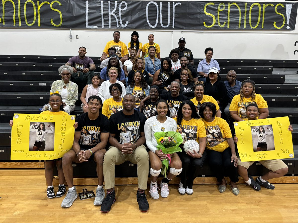 Hard to believe my HS Volleyball Career has ended! It has been an amazing ride! I want to thank my coaches, trainers and teammates for allowing me to be the best version of myself and also to my family for their support! Love y’all! #22 signing out but forever a Cub!🙏🏾🖤💛🐯