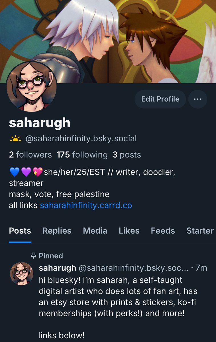 SaharahInfinity's tweet image. follow me here wow!🦋
