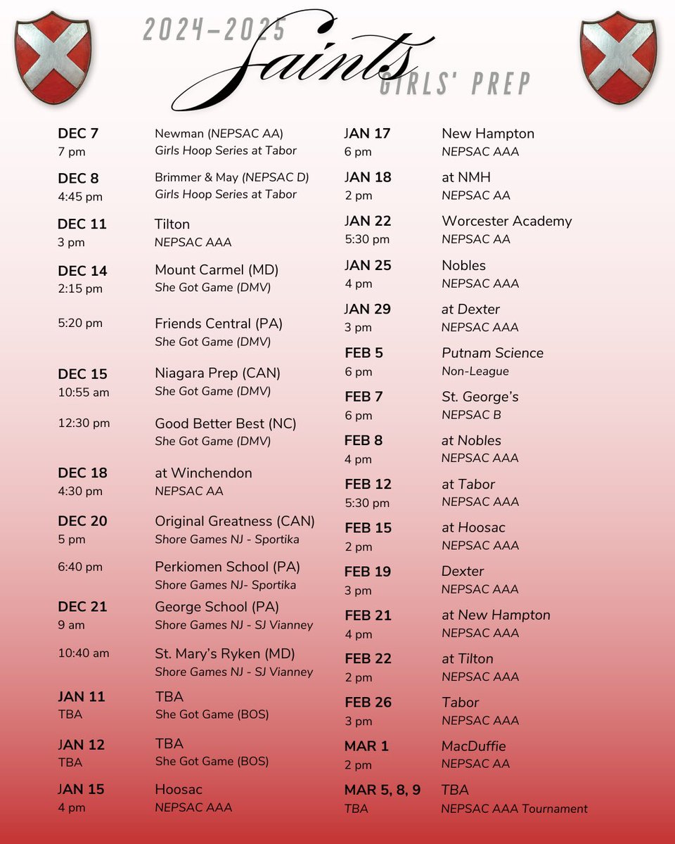 Schedule is hereeeeee!!!!! Beyond excited! <a href="/SASRIGirlsHoops/">SASRIGirlsPrepHoops</a>