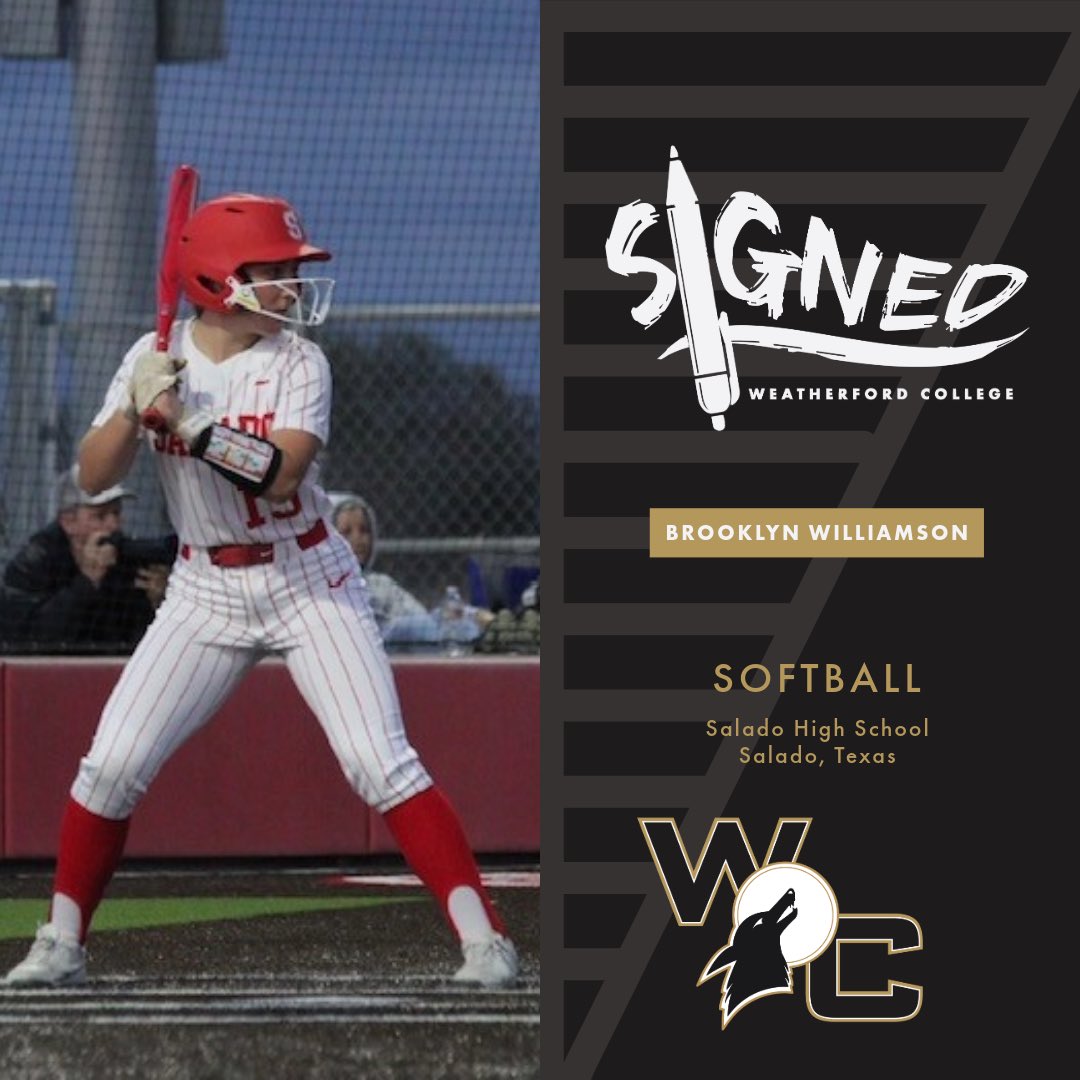 Chris Bartels (@chrisbartels20) on Twitter photo Welcome to the Den Brooklyn Williamson! Outfield/UT Salado HS๐บ๐ฅ๐ช๐ป<a href="/WCCoyotes/">WC Coyote Athletics</a> <a href="/CoyotesDen/">Weatherford College Softball</a> <a href="/WCCoyotes/">WC Coyote Athletics</a> Welcome to the Den Brooklyn Williamson! Outfield/UT Salado HS๐บ๐ฅ๐ช๐ป<a href="/WCCoyotes/">WC Coyote Athletics</a> <a href="/CoyotesDen/">Weatherford College Softball</a> <a href="/WCCoyotes/">WC Coyote Athletics</a>