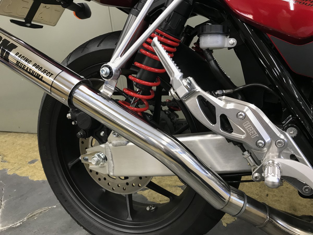 421RPM's tweet image. #過去に特注製作したスリップオンマフラー
#RPM #2BL #NC42