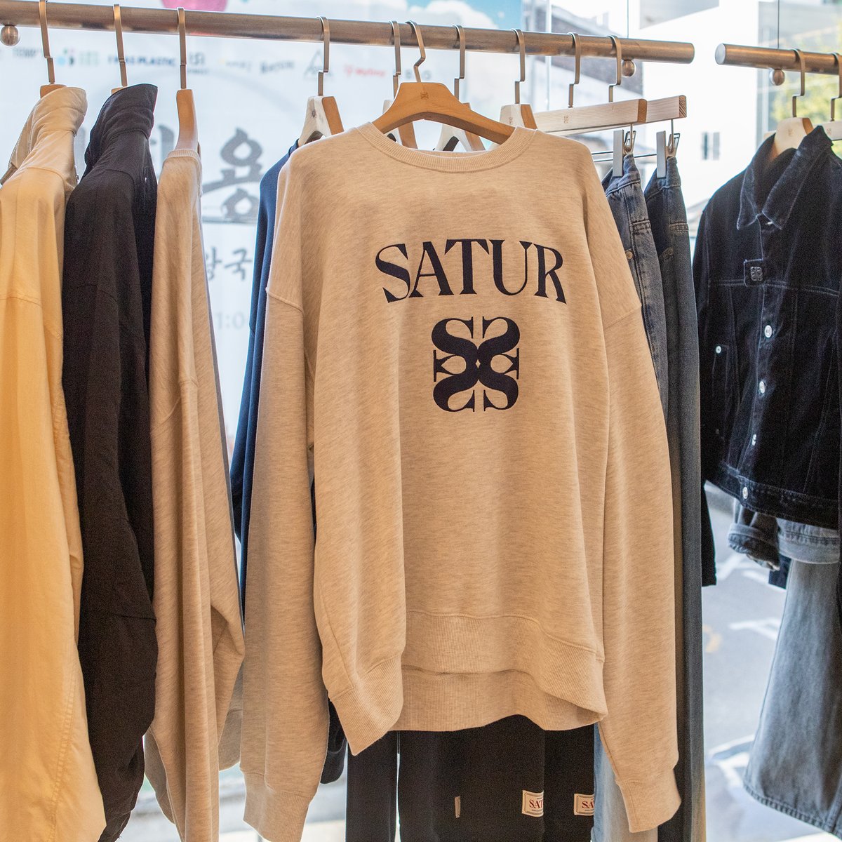 SATUR(セター)】 着ている人をよく見かける韓国のファッションブランド
