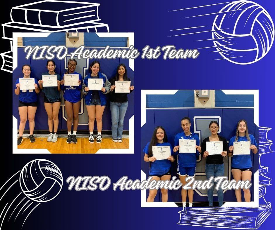 We want to give a huge shoutout to our awesome athletes who received NISD Academic All Team Honors!

#WE&gt;me