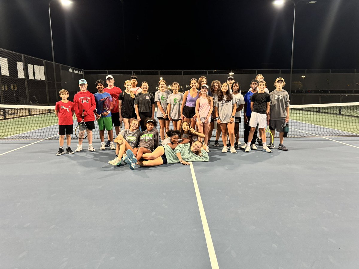 EATON TENNIS 🦅 (@eatonhstennis) on Twitter photo Another tennis middle school Monday!!
What a great group of kiddos!
<a href="/WorthingtonNISD/">Worthington Middle School - Northwest ISD</a> <a href="/AdamsLadyLions/">Adams Lady Lions Athletics</a> <a href="/AdamsMSLions/">Adams Lions Athletics</a> <a href="/TWMSWildcats/">Wildcat Athletics</a> Another tennis middle school Monday!!
What a great group of kiddos!
<a href="/WorthingtonNISD/">Worthington Middle School - Northwest ISD</a> <a href="/AdamsLadyLions/">Adams Lady Lions Athletics</a> <a href="/AdamsMSLions/">Adams Lions Athletics</a> <a href="/TWMSWildcats/">Wildcat Athletics</a>