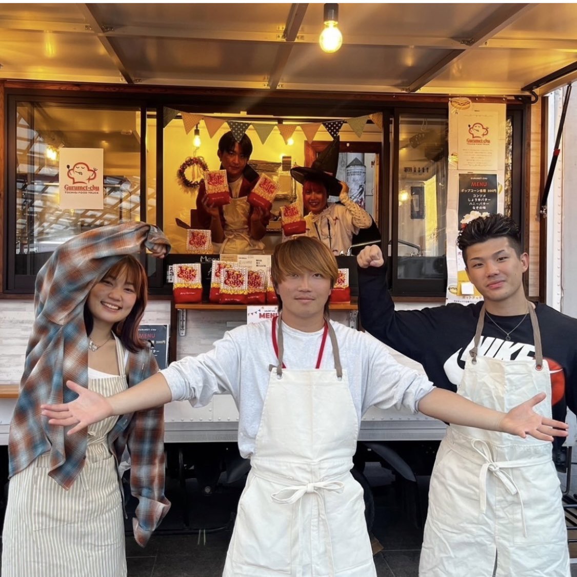 gurumetchiyu's tweet image. \\2024/10/14 Orion School Festivalに出店🚚🍿//
Orion School Festivalに参加しました‼️
オリオン通りの活気あふれる姿の一員になれて良かったです😭✨

今回はポップコーンを販売しました！
たくさんの人に買っていただけて良かったです😊