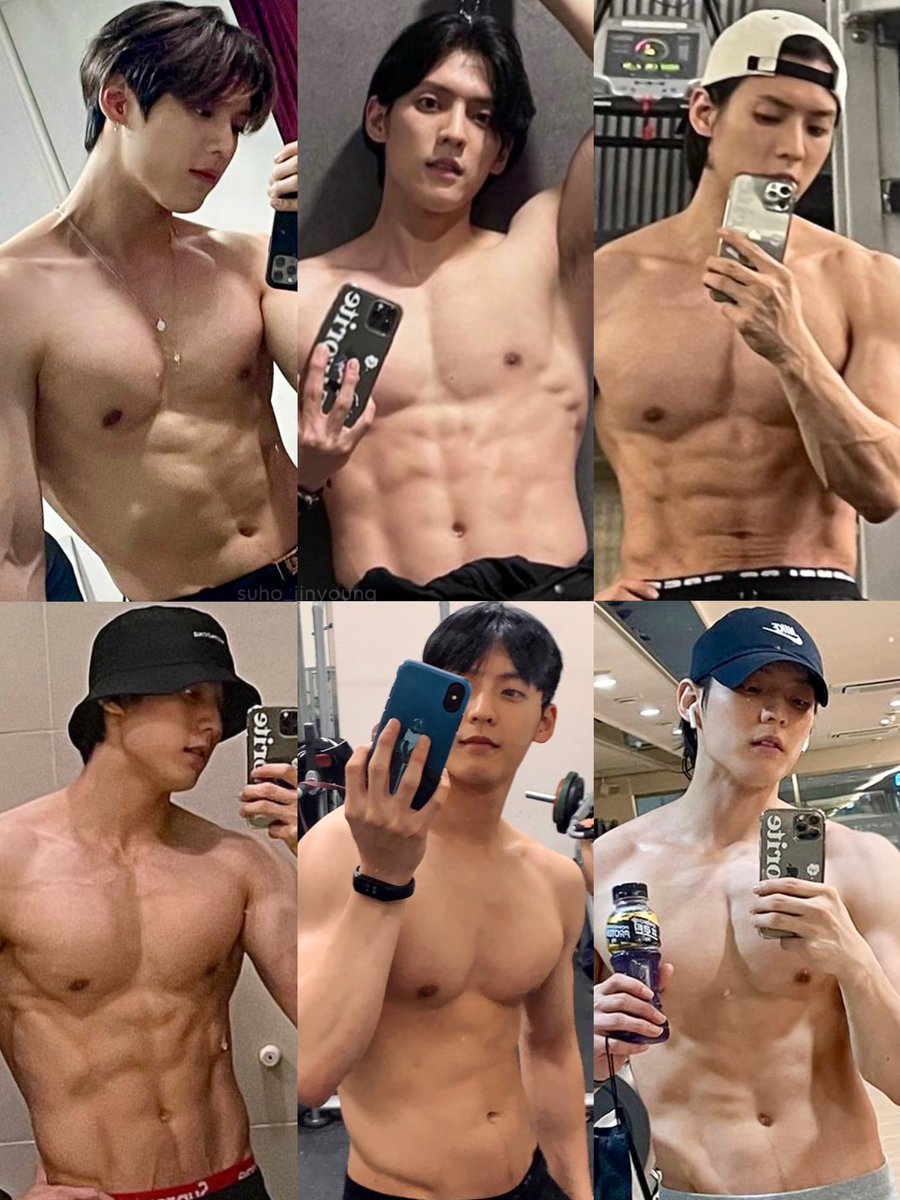 suho_jinyoung's tweet photo. missing lee minhyuk’s shirtless selfies 💪🏻😮‍💨 https://t.co/rGJ6fqoz2C