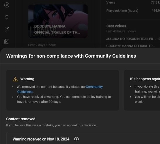maikelLekina's tweet image. One... Two... Three attempts, 3 times trying to upload videos to YouTube of the anime #juujikanorokunin November: 16, 17, 18. One last attempt tomorrow on YouTube, if I can&apos;t I&apos;ll upload it here on X.

Good night.