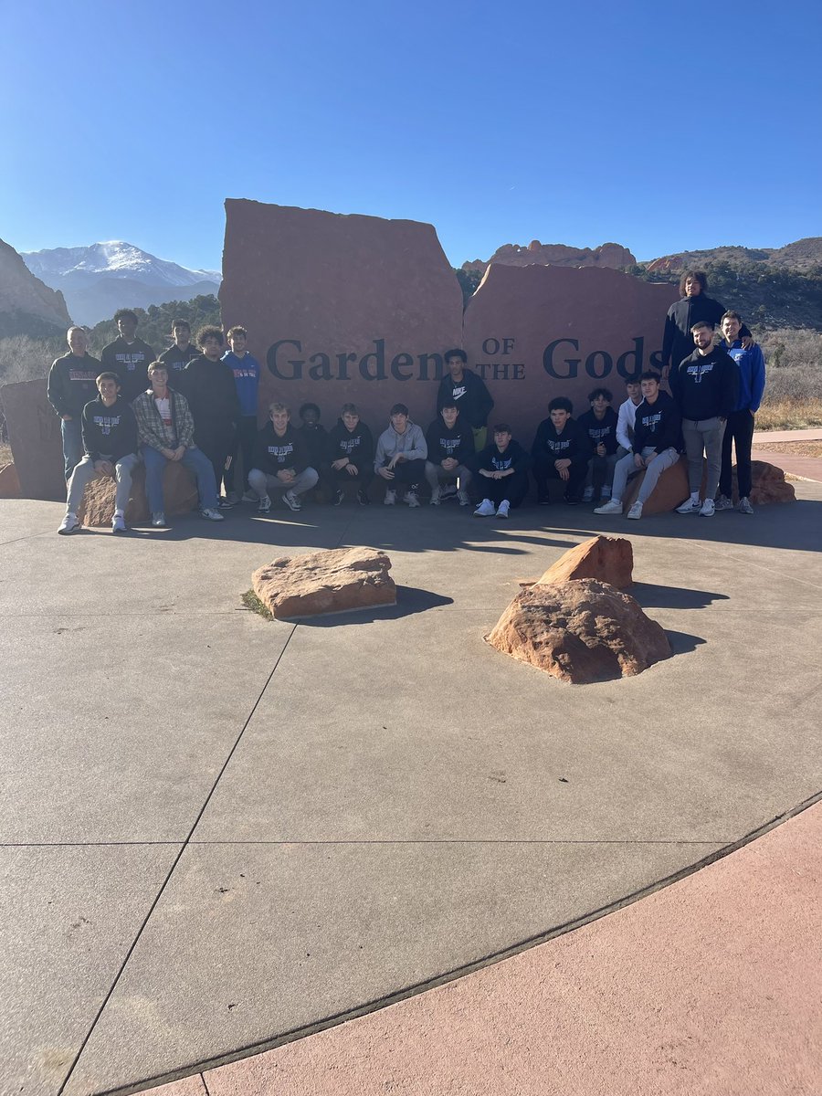 HanoverPanthers's tweet photo. The @HanoverMBB team wrapped up a trip to Colorado taking in the sites…and came home with a W! https://t.co/BdDmJ9CXOZ