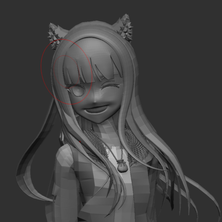 mochifro's tweet photo. #3DCG 
卒業制作はフィギュアを作ろうかと思っている。
以前mayaで作ったホロを3Dプリンターで出力するためZbrushにて調整中。
ヴァイはいつか完成させるから...いつか... https://t.co/hh35rikyx6