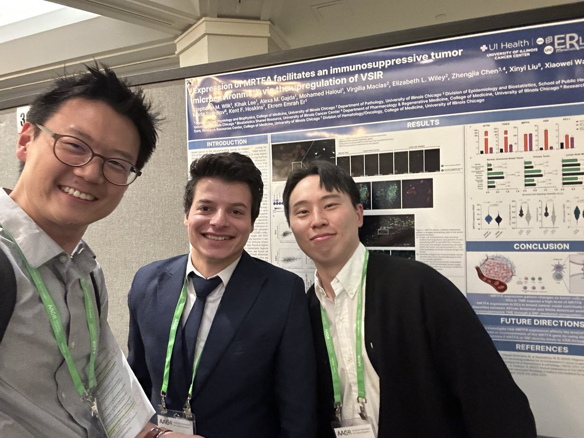 Exciting poster session at the #AACRtumorenviron24 this evening. I met many of talented young scientists who study the interconnection between cancer and obesity as well as mechanobiology.