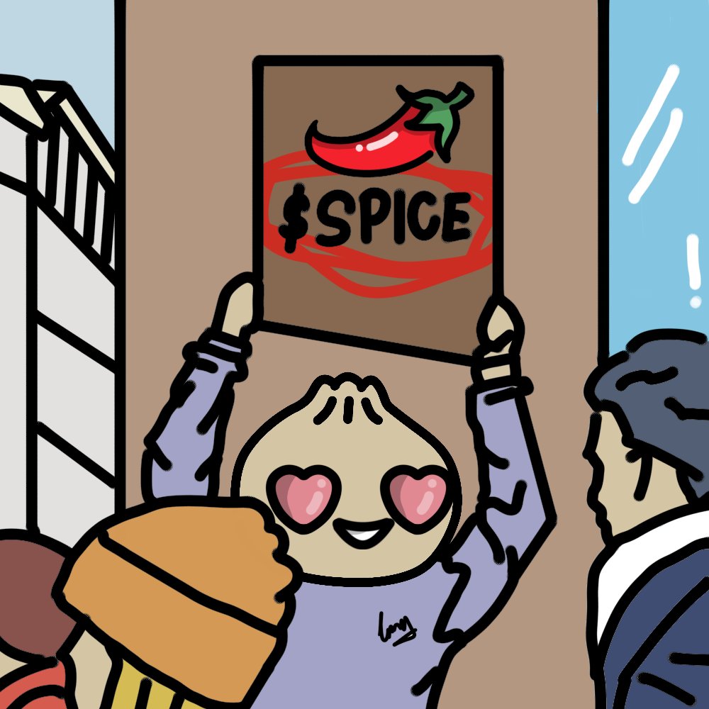 LittleBaoNFT's tweet photo. $SPICE Is the Alpha! 💜🌶️🔥
Did you get your bag yeet?

#NFT #Polygon #Crypto #memecoin https://t.co/sK5aBNhlEX