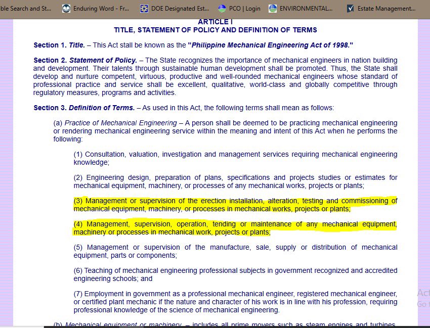 binjanman's tweet photo. Applying for a Professional Mechanical Engineer here in the Philippines is quite challenging, especially with the previous condition where all applicants were considered the jacks of all trades, meaning, they can sign and seal without an indication— https://t.co/0HvVRect8u