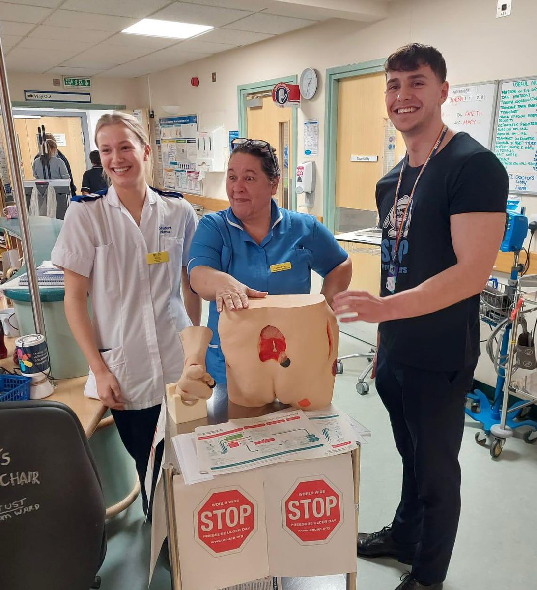 CD Medical (@cdmedical) on Twitter photo Yesterday TBM <a href="/JackStylesCD/">Jack@cdmedical</a> had a great day helping to raise awareness of #pressureulcer prevention, categorisation and management at Scarborough Hospital.
#stopthepressure 🔴
#lookingandlistening Yesterday TBM <a href="/JackStylesCD/">Jack@cdmedical</a> had a great day helping to raise awareness of #pressureulcer prevention, categorisation and management at Scarborough Hospital.
#stopthepressure 🔴
#lookingandlistening