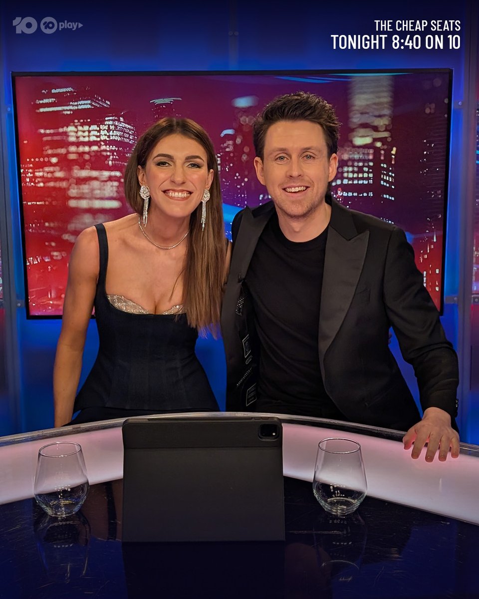 cheapseatsau's tweet image. We've scrubbed up and we're ready to go 🤵‍♀️
Season Finale of #CheapSeatsAU TONIGHT 8:40 after #TaskmasterAU on 10 and 10 play 📺